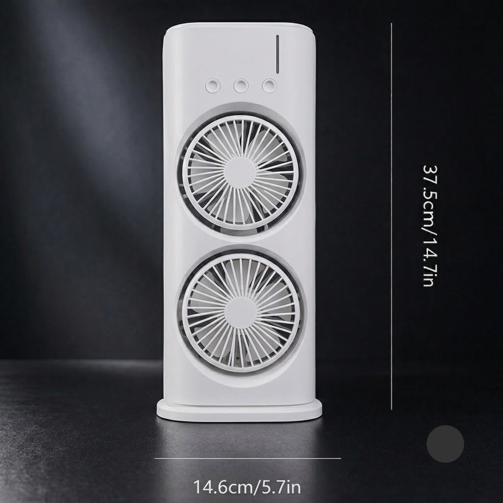 Portable Double-Ended Spray Fan